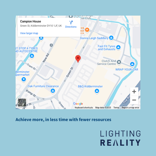 Lighting Reality change of address location map
